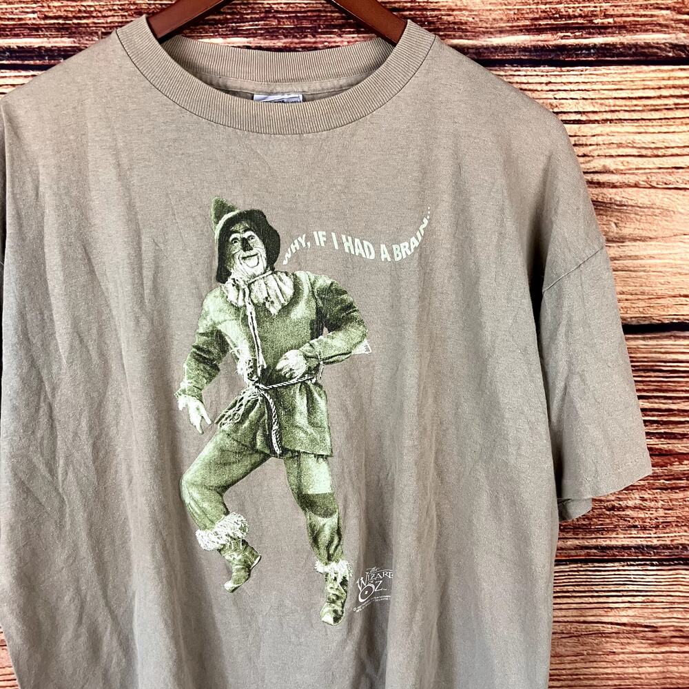 Vintage 1997 Wizard of Oz Tin Man "If Only I Had A Brain" T-shirt